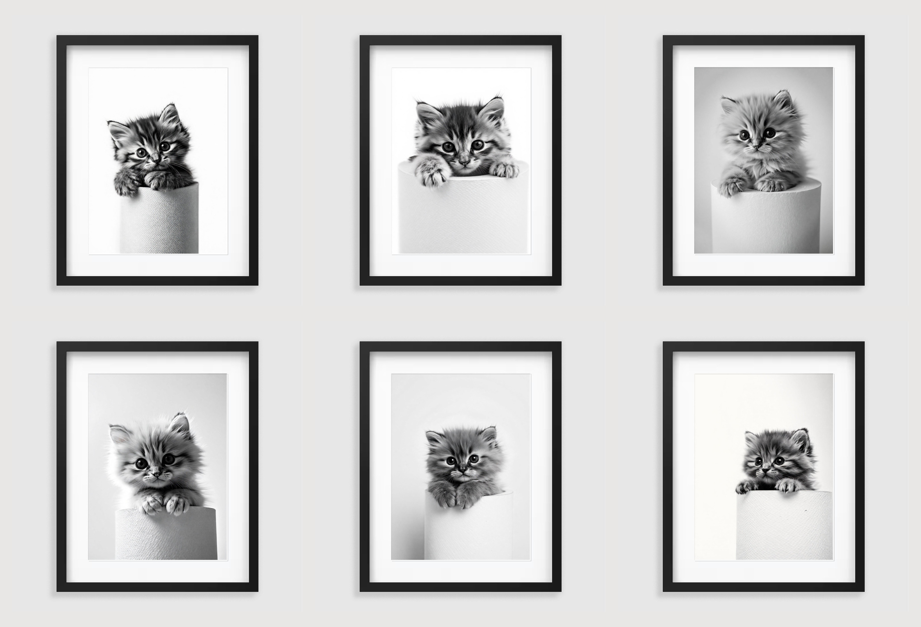 Loo Roll Cats